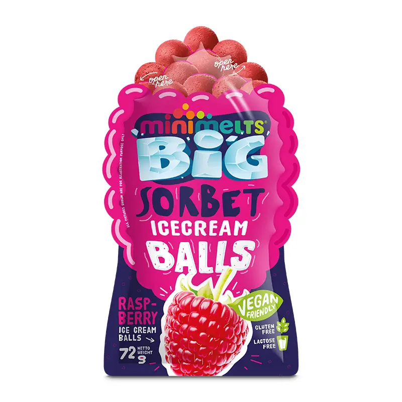 Minimelts Stora Kulor Hallon 10 x 72 g från Minimelts BIG | #000222 | Kulglass