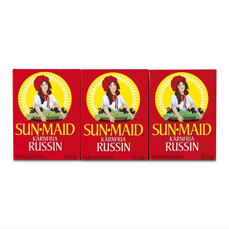 Russin 6-pack 24 x 6 st från Sun Maid | #2619 | Torkad frukt