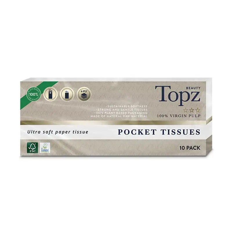 Premium Tissue 10x10st 24 x 10 st från Topz | #000750 | Hygienartiklar