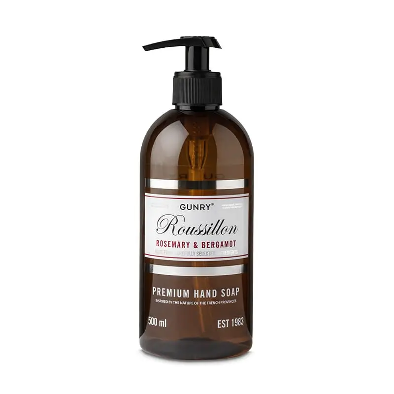 Flytande Tvål Premium Rosemary Bergamot 6 x 500 ml från Gunry | #030690 | Handtvålar