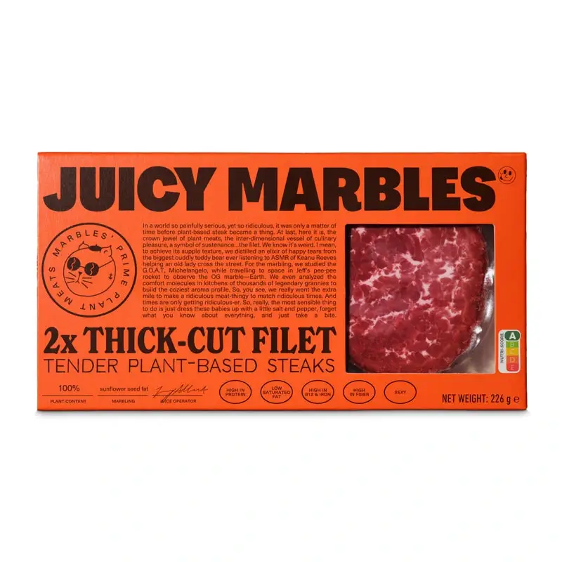 Thick-Cut Filet 4 x 226 g från Juicy Marbles | #10123 | Filéprodukter