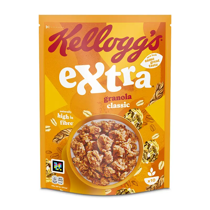 Extra Classic Granola 8 x 450 g från Kelloggs | #53234 | Granola
