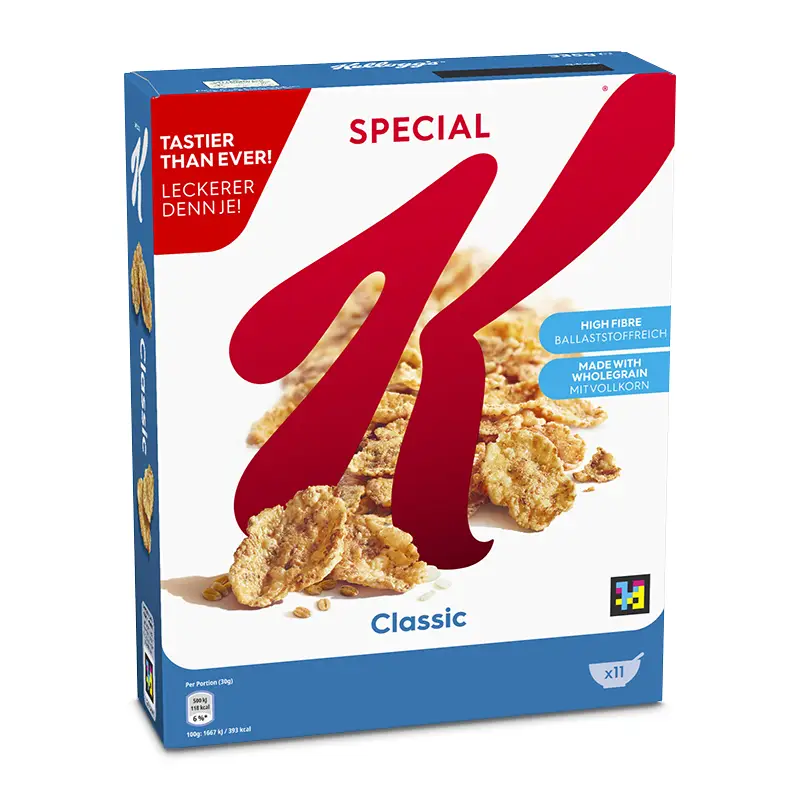 Flingor Special K Classic 20 x 335 g från Kelloggs | #52814 | Flingor
