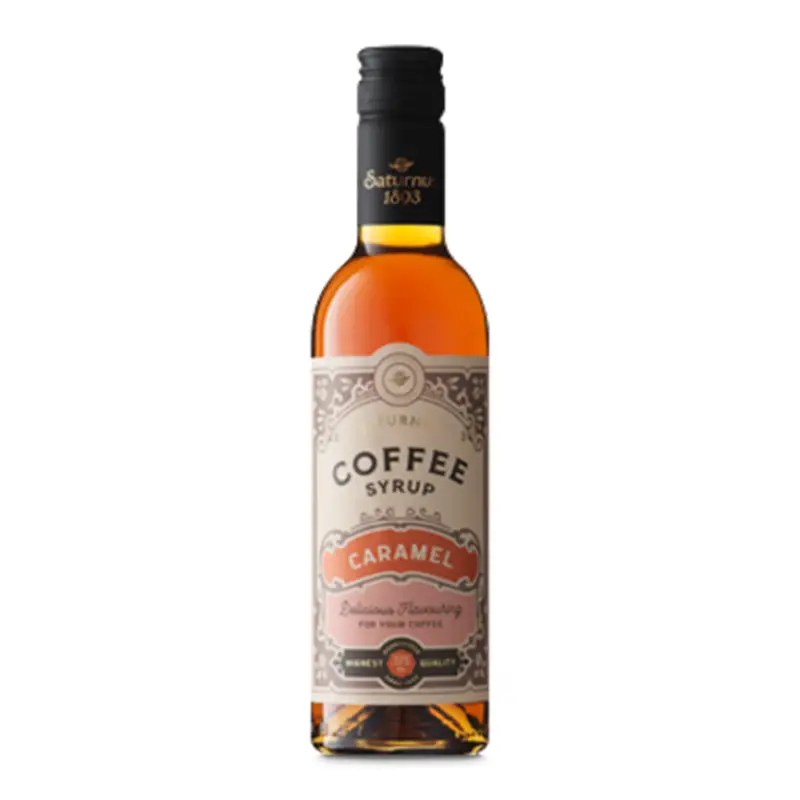 Caramel Syrup 6 x 375 ml från Saturnus | #05225 | Syrup