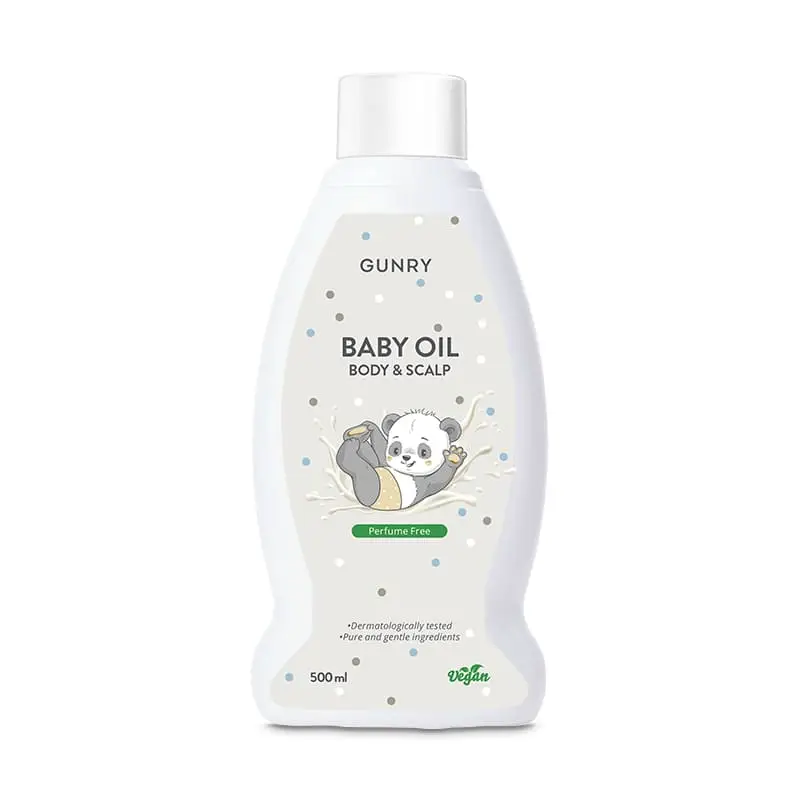Baby Oil 12 x 500 ml från Gunry | #060134 | Bad- & Duschprodukter