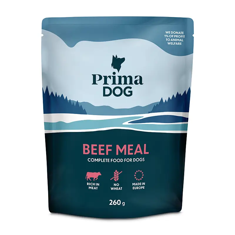Hund Våtfoder Biff Måltid 12 x 260 g från Brit Premium | #10079 | Hundmat