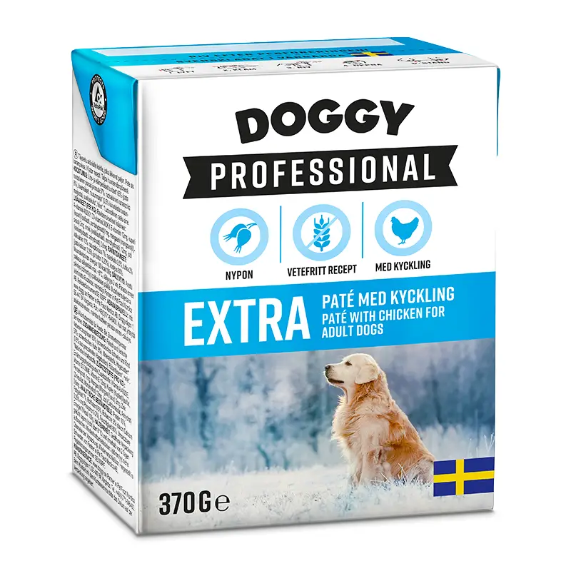 Hund Våtfoder Doggy Professional Tetra 16 x 370 g från Doggy | #6301 | Hundmat