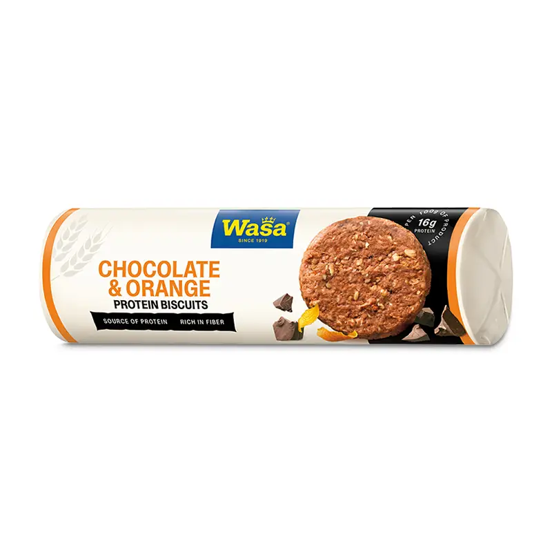 Protein Cacao & Orange 18 x 250 g från Wasa | #024988 | Kakor & Söta kex