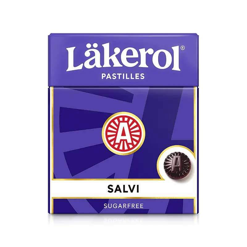 Salvi 48 x 25 g från Läkerol | #1004017 | Halstabletter