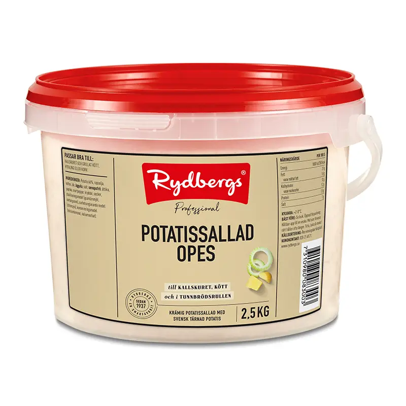 Potatissallad Opes 2.5 kg från Rydbergs | #131022 | Måltids komponenter