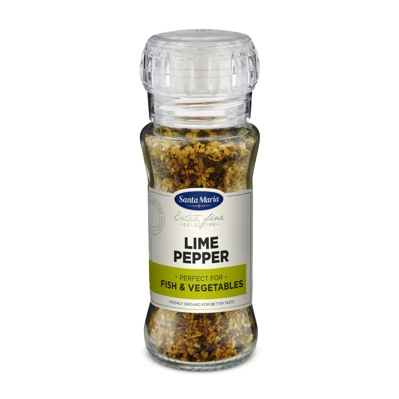 Lime Pepper 6 x 90 g från Santa Maria | #2671 | Kryddor