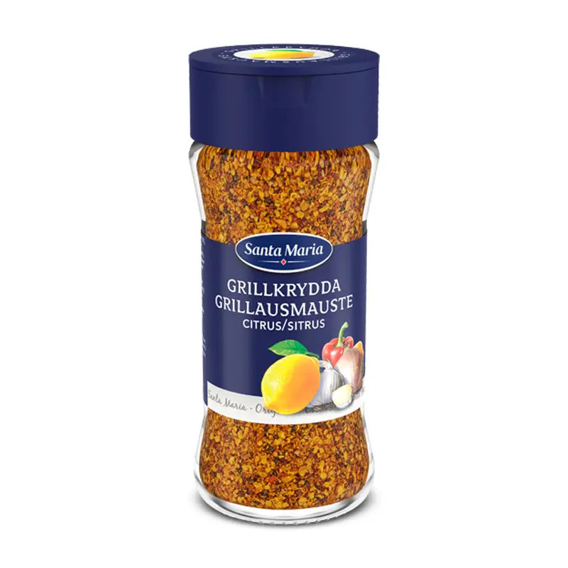 Grillkrydda Citron 6 x 87 g från Santa Maria | #101618 | Kryddor