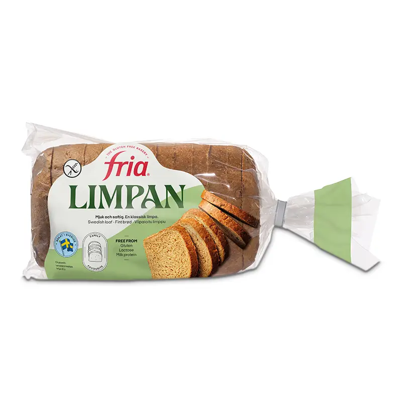 Limpan Formbröd Glutenfri 6 x 500 g från FRIA | #2405 | Limpor