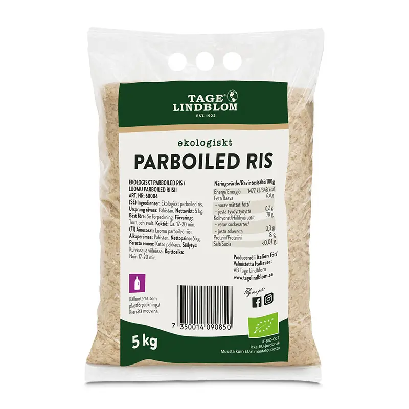 Parboiled Ris 5 kg från Lindblom | #60004 | Ris & Gryn