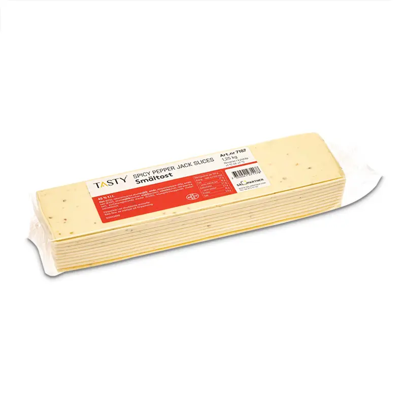 Pepper Jack Cheese 1.25 kg från Tasty | #7107 | Ost