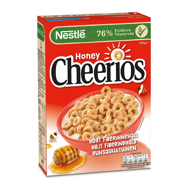 Cheerios Honey Flingor 7 x 375 g från Cheerios | #12369707 | Flingor