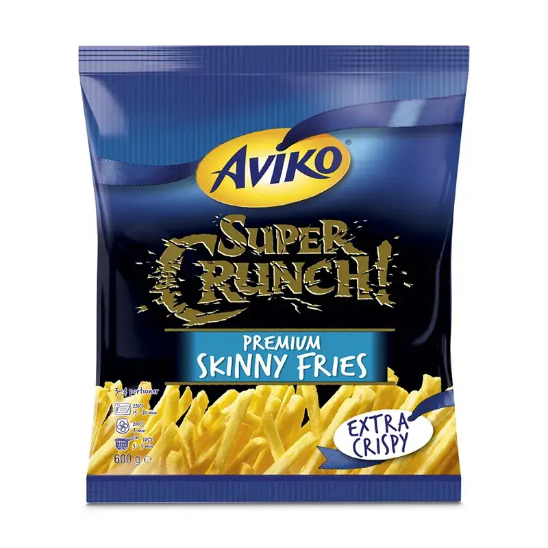 Super Crunch Skinny Fries 10 x 600 g från Aviko | #809280 | Pommes frites