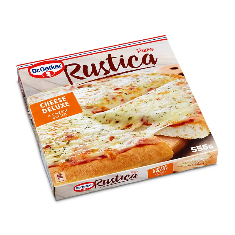 Rustica 4 Cheese 6 x 555 g från Dr Oetker | #1-28-590100 | Pizza