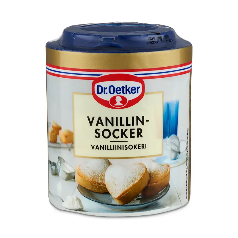 Vanillinsocker 6 x 160 g från Dr Oetker | #1-54-006650 | Bakprodukter
