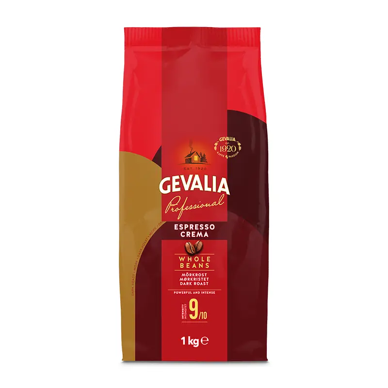 Professional Espresso Crema Hela Bönor 8 x 1 kg från Gevalia | #4039486 | Kaffe