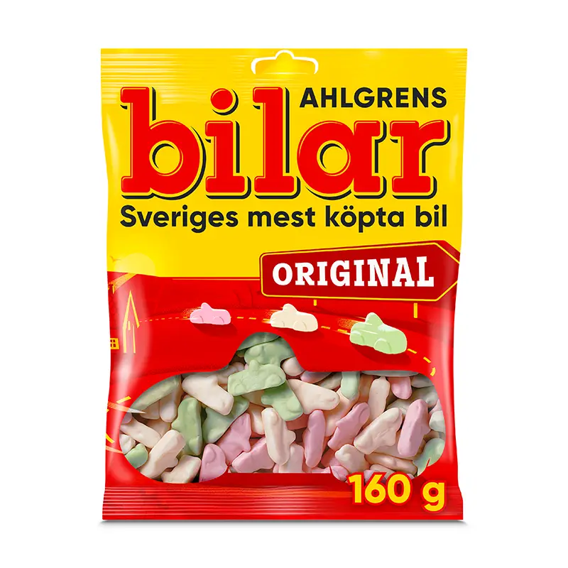 Ahlgrens Bilar 36 x 160 g från Ahlgrens Bilar | #1000236 | Godis