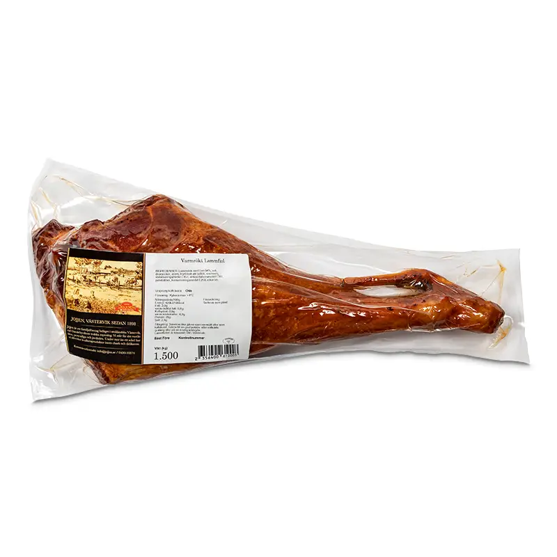 Varmrökt Lammfiol 6 x 1.3 kg från Jojjen | #1001 | Lammkött