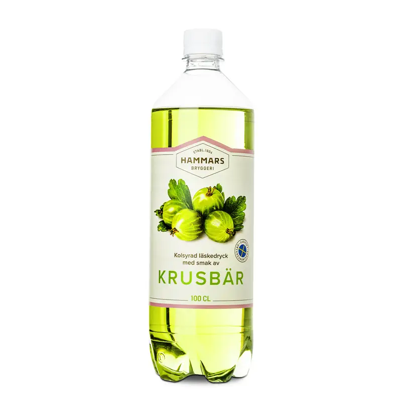 Krusbärsoda 8 x 1 l från Hammars Bryggeri | #10010 | Läsk & Soda