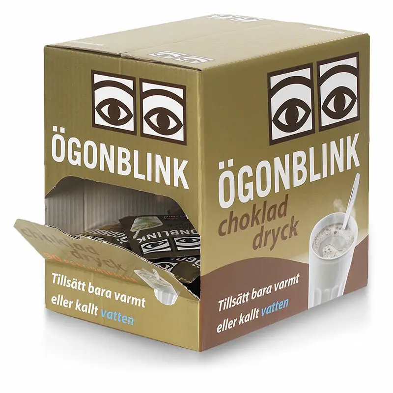 Chokladdryck i Portionspåsar 1x90st från Ögonblink | #100149 | Chokladdryck
