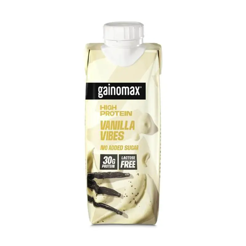 High Protein Vanilla 16 x 250 ml från Gainomax | #1003166 | Proteinshakes
