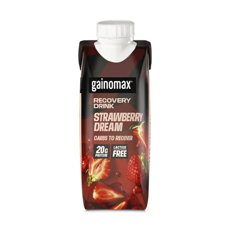 Recovery Strawberry 15 x 250 ml från Gainomax | #1003169 | Proteinshakes