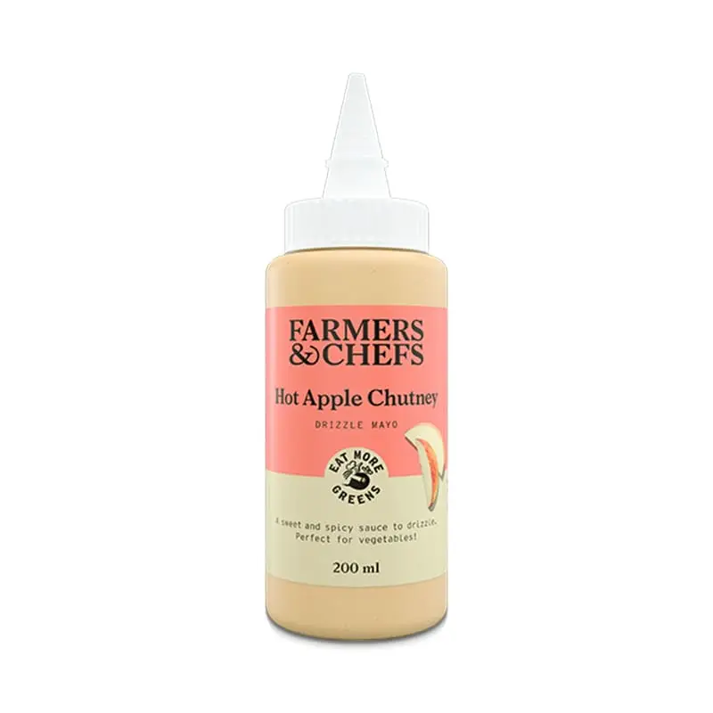 Hot Apple Chutney Mayo Drizzle 8 x 200 ml från Farmers & Chefs | #1003459 | Sås