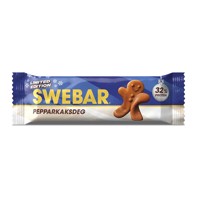 Proteinbar Pepparkaksdeg 15 x 50 g från Swebar | #1003732 | Bars