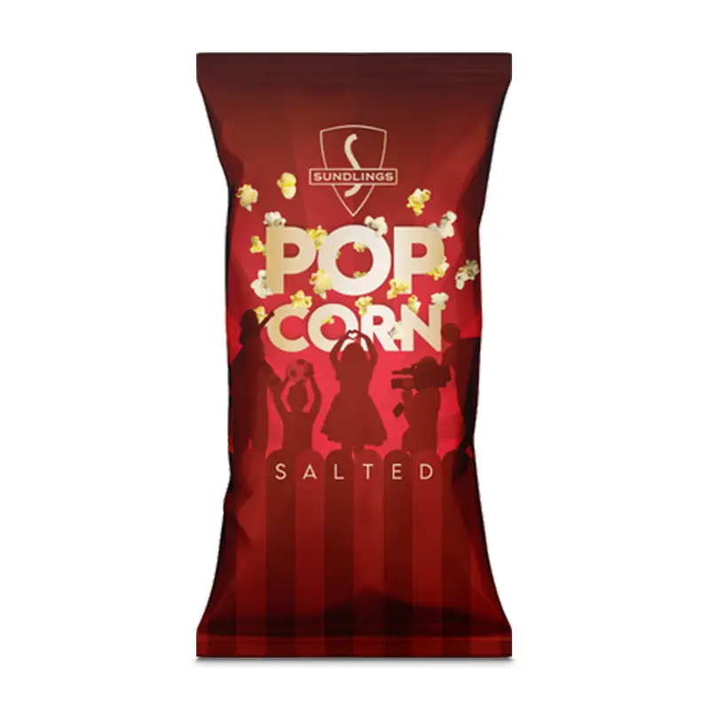 Salted Popcorn 12 x 40 g från Sundlings | #10075 | Popcorn
