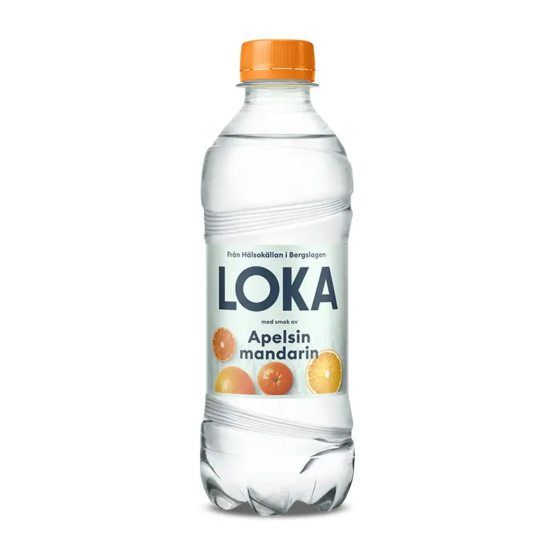 Loka Apelsin Mandarin 12 x 33 cl från Loka | #1010839 | Vatten