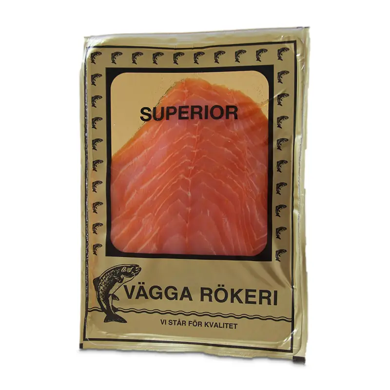 Kallrökt Lax Skivad 15 x 150 g från Vägga Rökeri | #1015 | Fisk