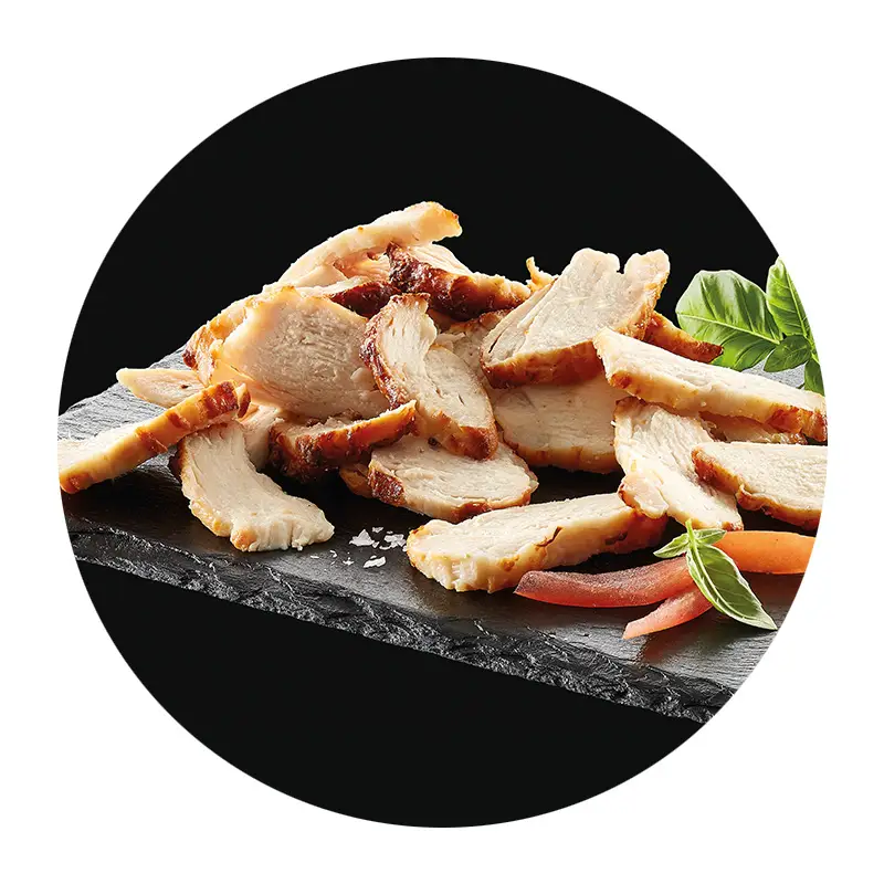 Kycklingfilé Grillad i skivor 5mm (THA) 2 x 2.5 kg från Top Table | #1015111 | Kyckling