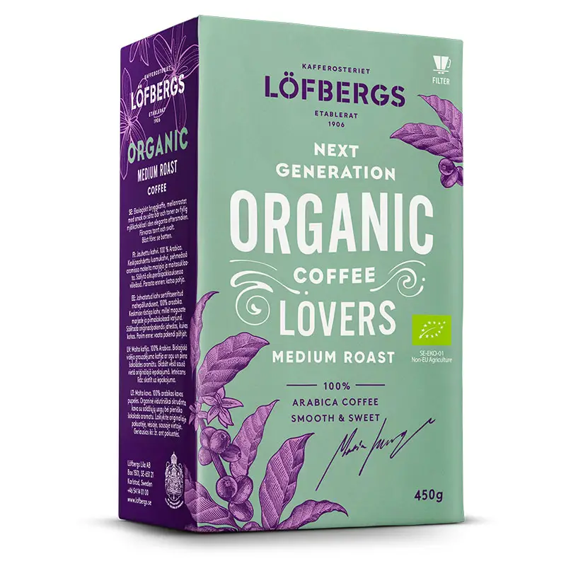 Mellanrost Bryggkaffe 12 x 450 g från Löfbergs | #10179 | Kaffe