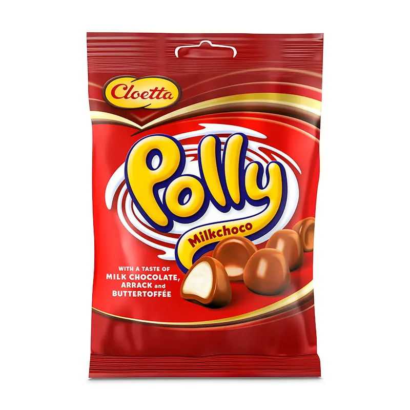 Polly Milkchoco 40 x 34 g från Cloetta | #1018471 | Choklad