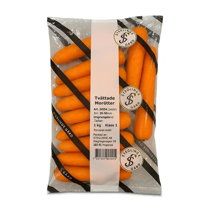 Morot Tvättade 14 x 1 kg från Everfresh | #101856 | Rotfrukter