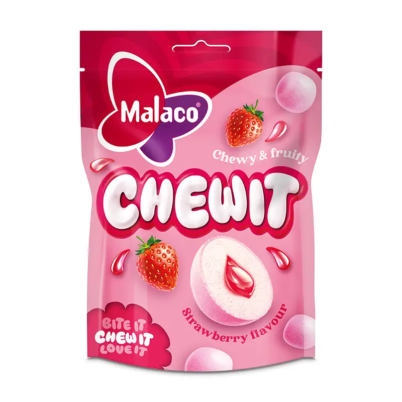 Chewit Strawberry 9 x 115 g från Malaco | #1018749 | Godis