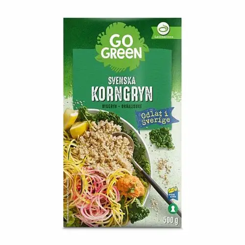Korngryn 12 x 500 g från Go green | #102069 | Ris & Gryn
