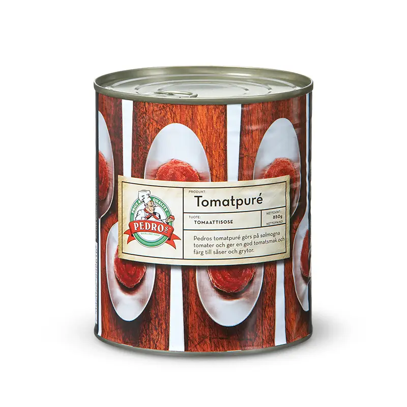 Tomatpuré 1 x 800 g från Pedros | #10234 | Grönsakskonserv