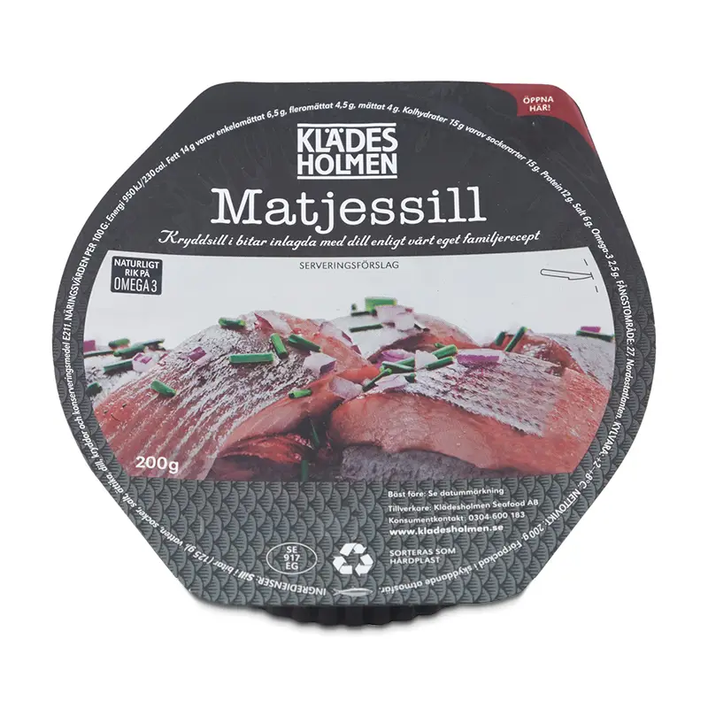 Matjesill 22 x 200 g från Klädesholmen | #102411 | Fisk