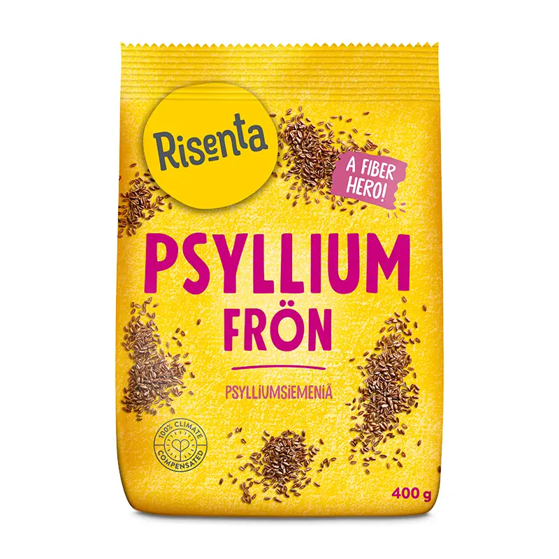 Psylliumfrön 6 x 400 g från Risenta | #102473 | Frön & Kärnor