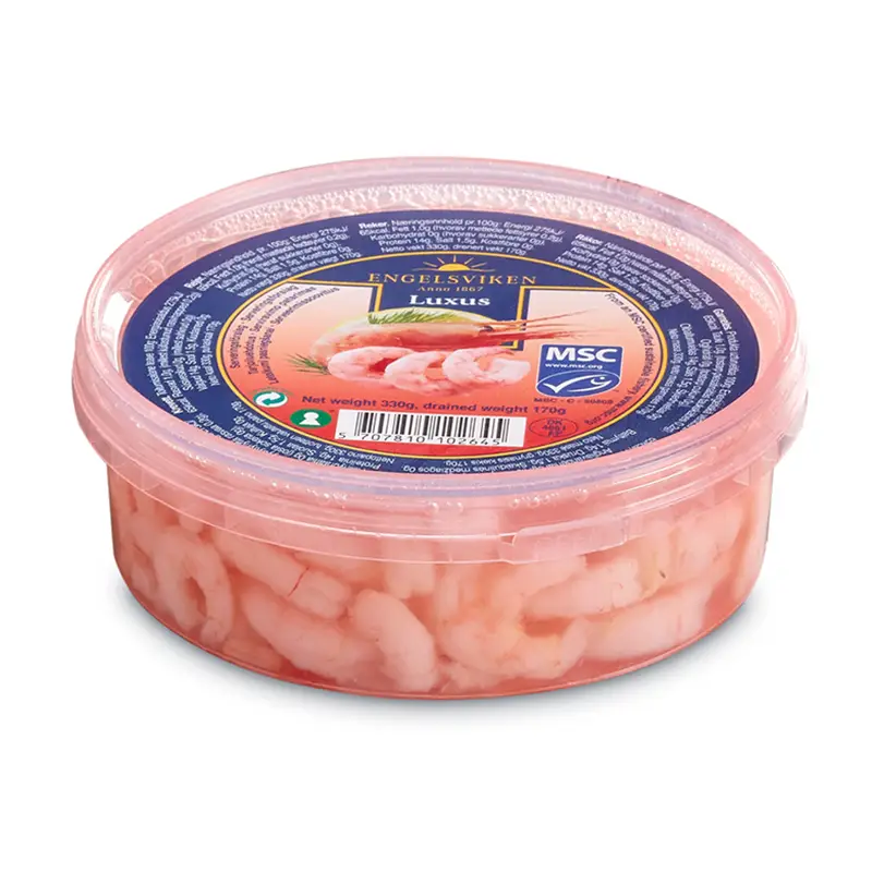 Maskinskalade Räkor i Lake 6 x 170 g från Engelsviken | #10264 | Skaldjur