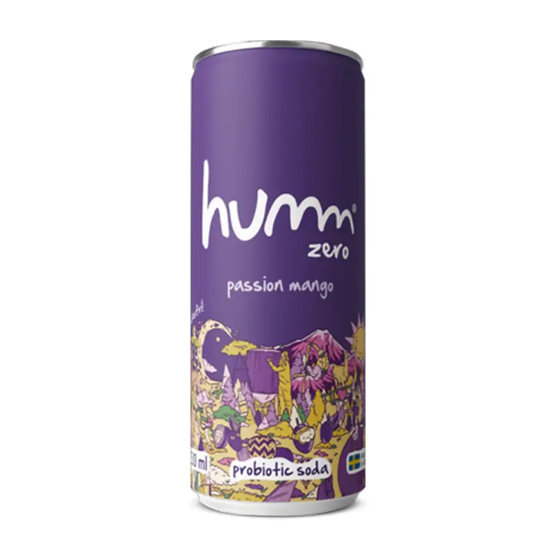 Zero Passion Mango 12 x 33.3 cl från Humm | #1028-12 | Läsk & Soda
