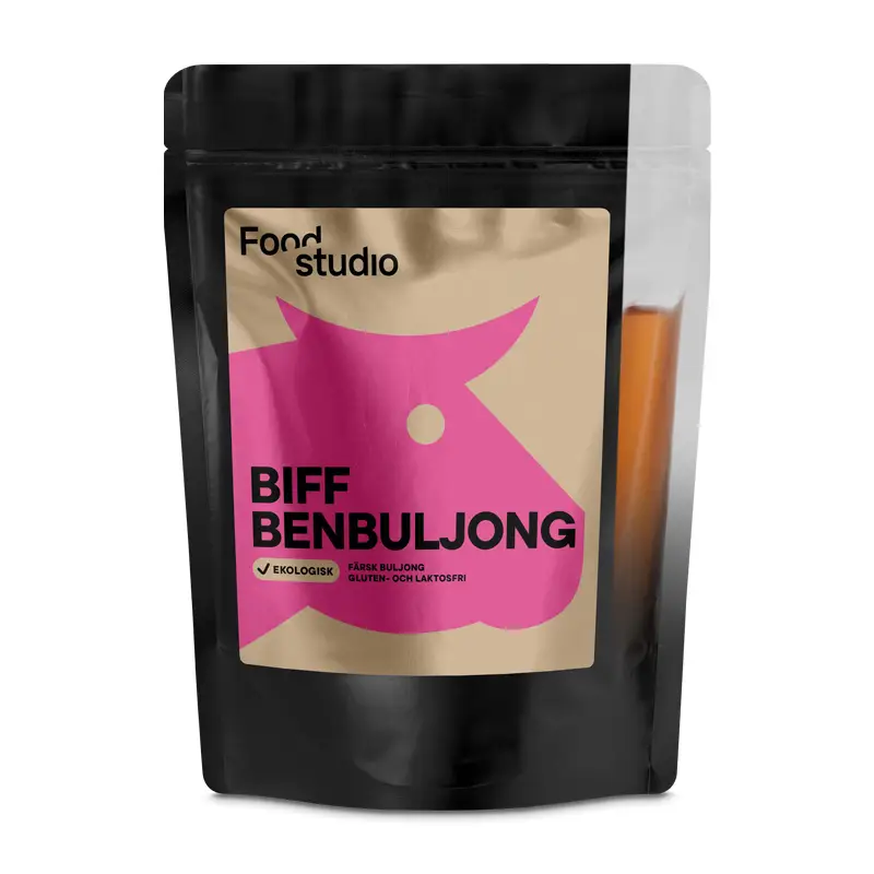 Biff-bensbuljong 13 x 350 ml från Food Studio | #1030003 | Buljong