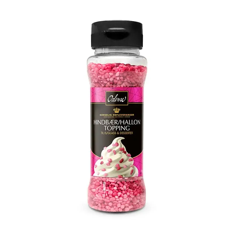 Hallon Topping 6 x 105 g från Odense | #103135 | Glassås & Strössel