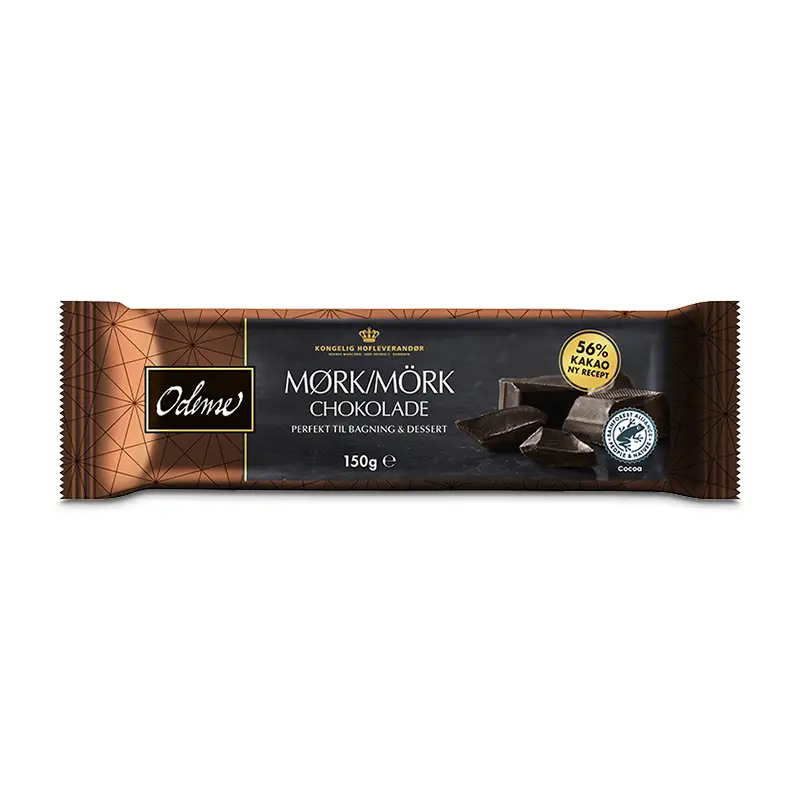 Bakchoklad Mörk 55% 16 x 150 g från Odense | #103151 | Bakprodukter