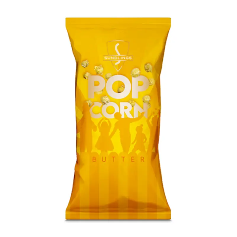 Butter Popcorn 12 x 50 g från Sundlings | #10365 | Popcorn